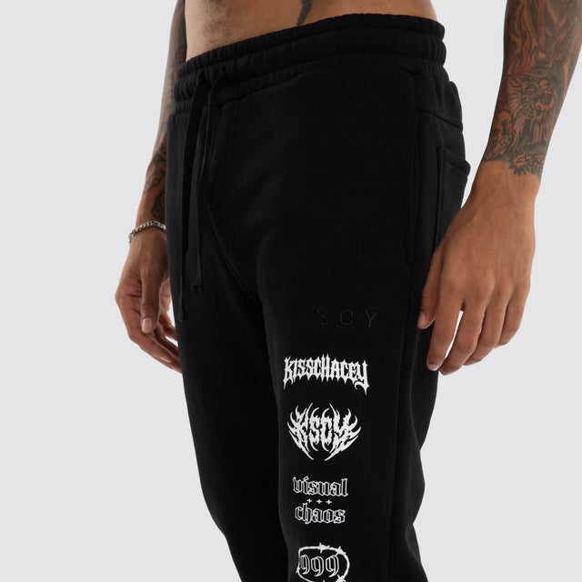 Sinner Trackpant Jet Black