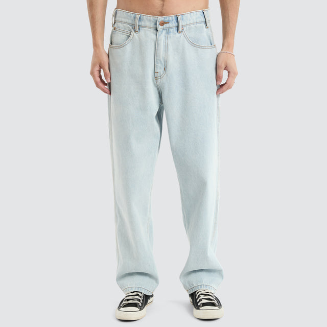 K6 Baggy Wide Leg Jean Light Blue