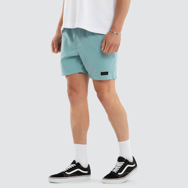 Sunrise Elastic Waist Shorts Cameo