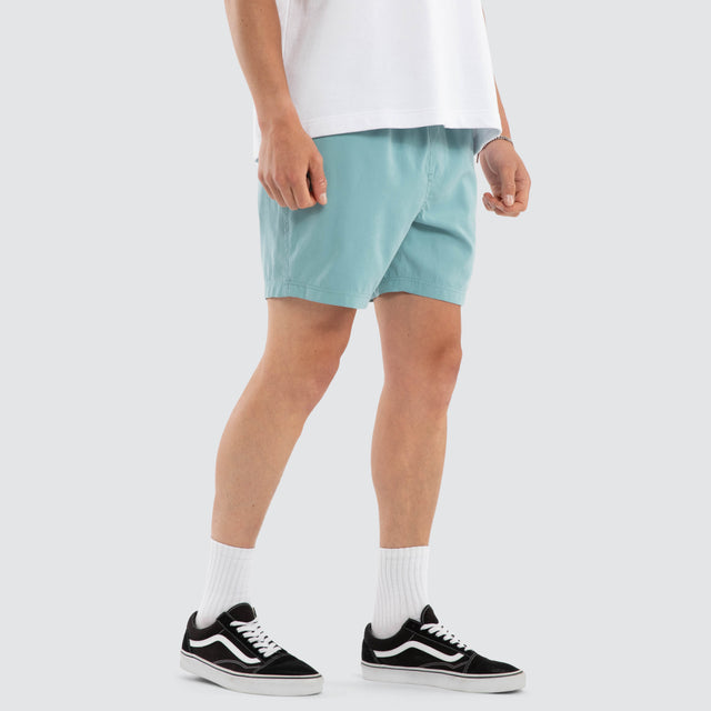 Sunrise Elastic Waist Shorts Cameo