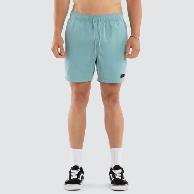 Sunrise Elastic Waist Shorts Cameo