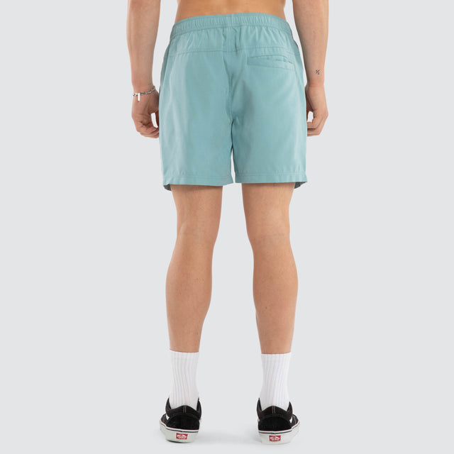 Sunrise Elastic Waist Shorts Cameo