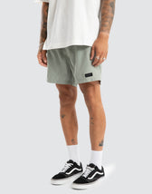 Sunrise Elastic Waist Shorts Sage Green
