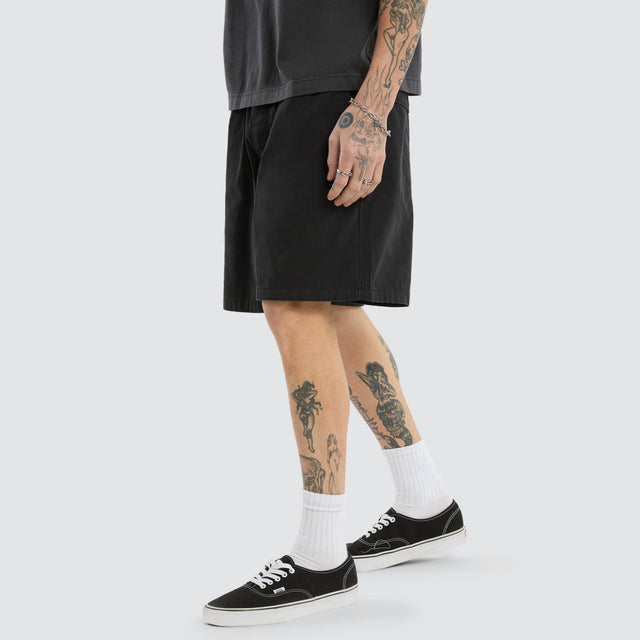 Mosh Baggy Short Jet Black