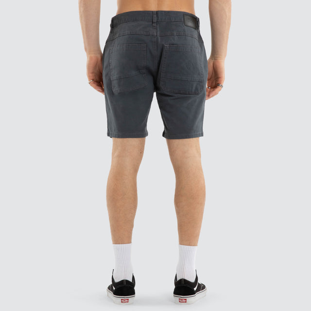 Model wears Wyvern Short Ombre Blue Shorts Blue – image 5