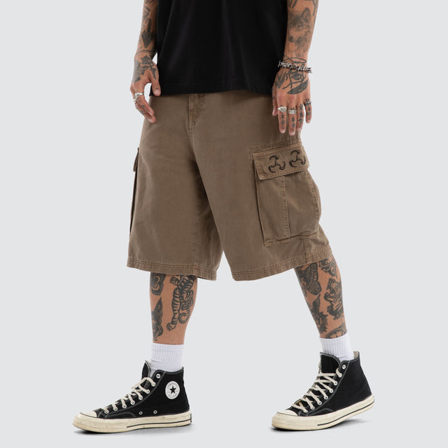 Shuriken K7 Baggy Cargo Short Pigment Capers