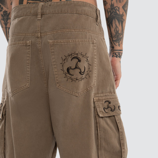 Shuriken K7 Baggy Cargo Short Pigment Capers