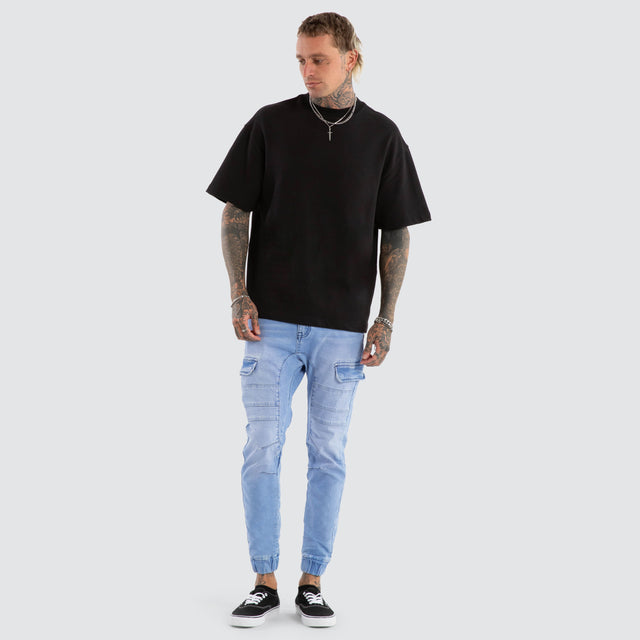 Salem Cargo Jogger Crystal Blue