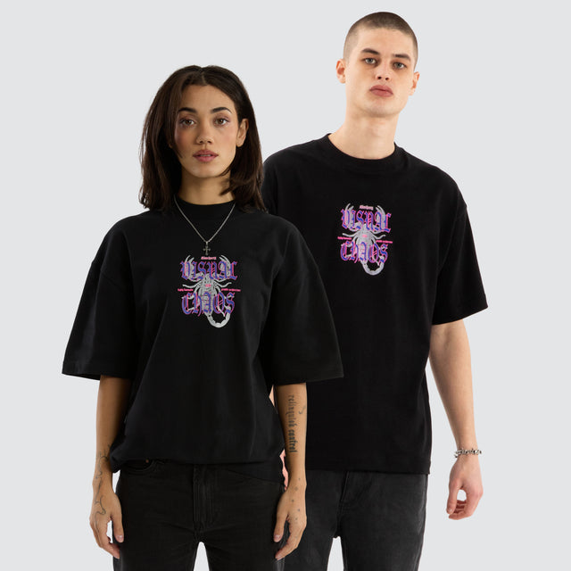 Scorpio Street Tee Jet Black