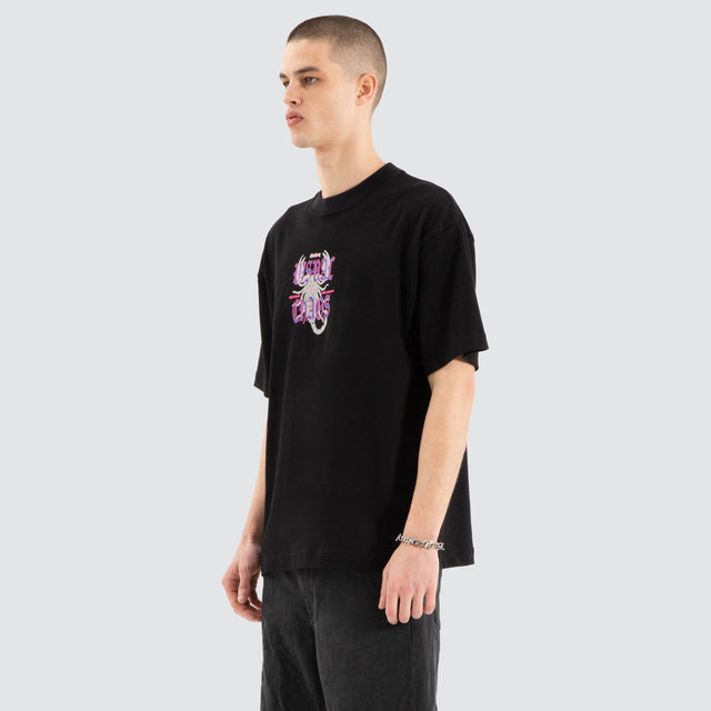 Scorpio Street Tee Jet Black