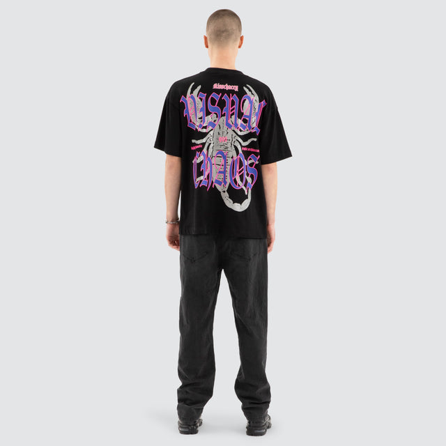 Scorpio Street Tee Jet Black