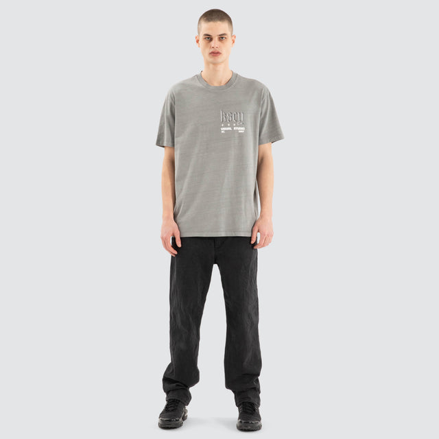 Entangled Relaxed Tee Pigment Frost Grey
