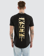 Dream Dual Curved Tee Jet Black