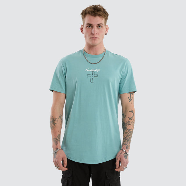 Forever Dual Curved Tee Cameo
