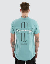 Forever Dual Curved Tee Cameo