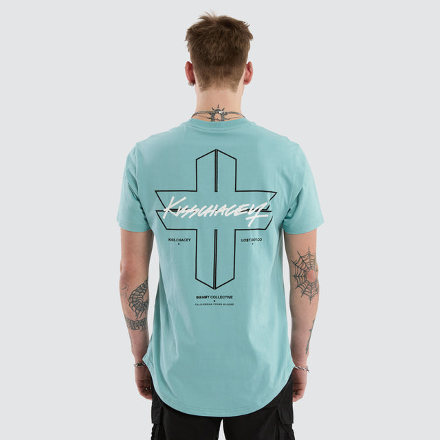 Forever Dual Curved Tee Cameo