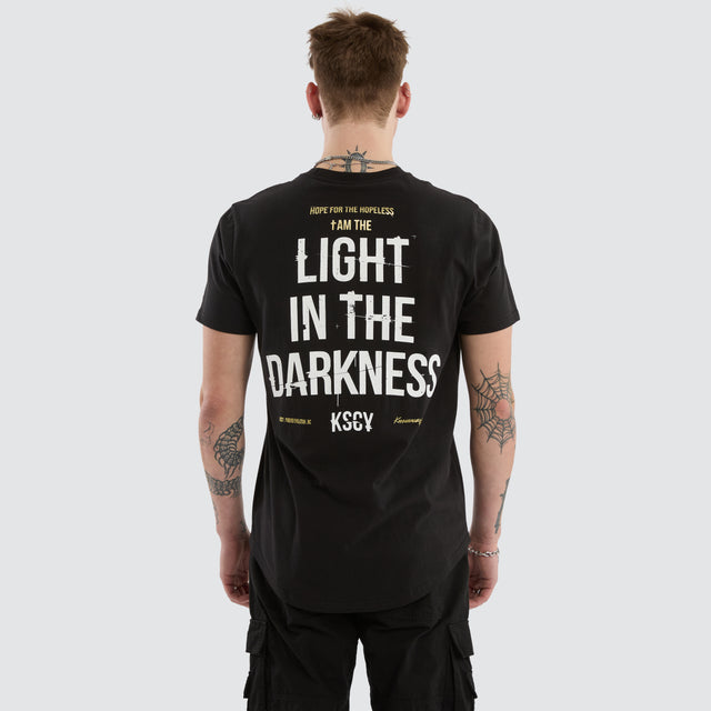 Story Dual Curved Tee Jet Black