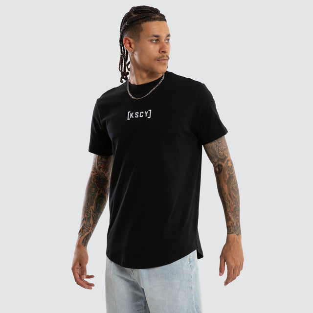 Pronto Dual Curved Tee Jet Black