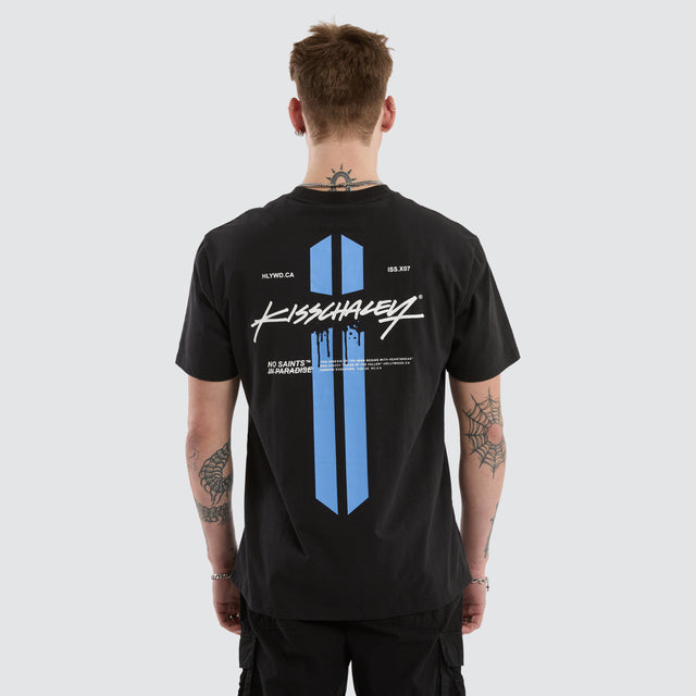 Pillar Relaxed Tee Jet Black