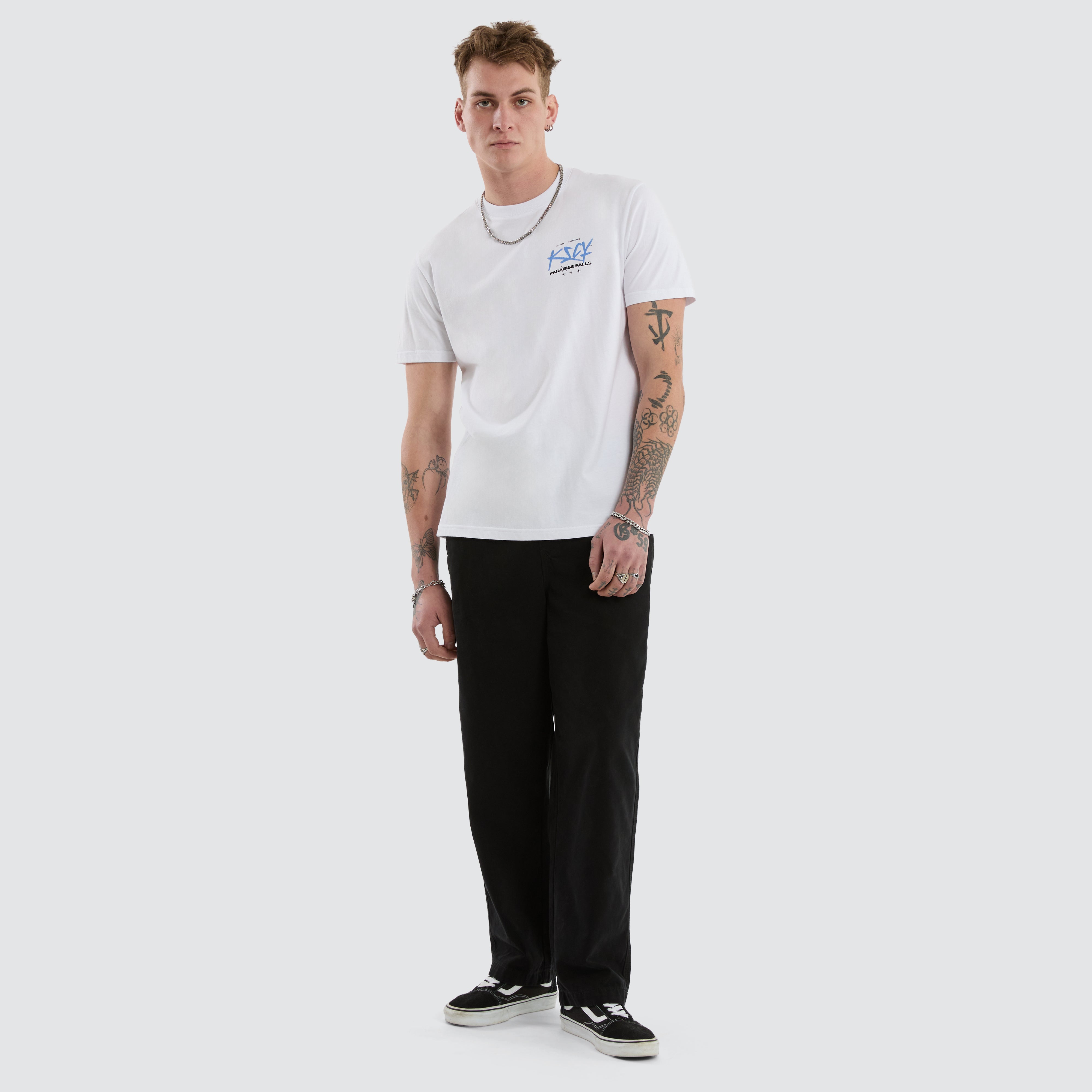 『STANDARD TEE WHITE L』 KSCY Tour Standard Tee in White | Neverland Store