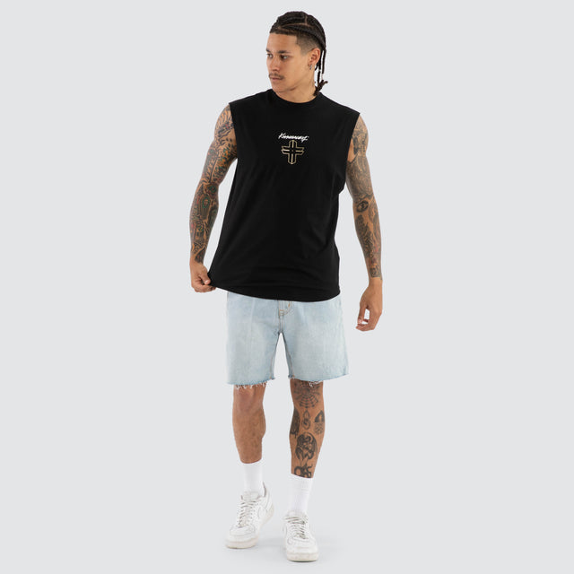 Forever Dual Curved Muscle Jet Black