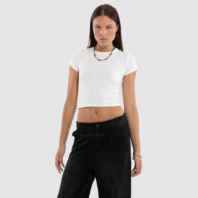 Roux Baby Tee Natural White