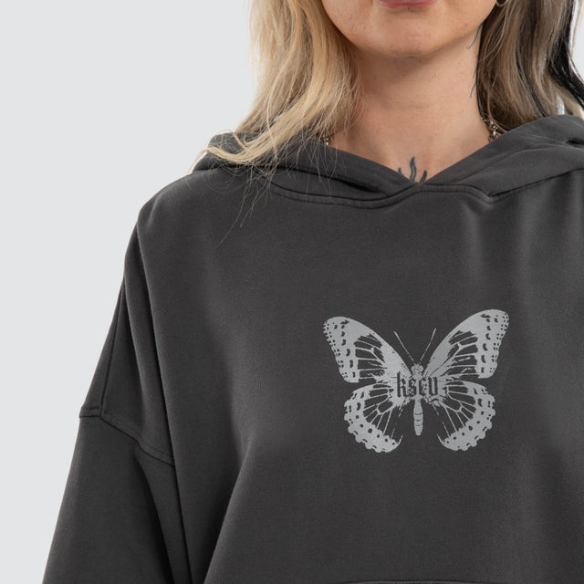 Luna Balloon Hoodie Pigment Asphalt
