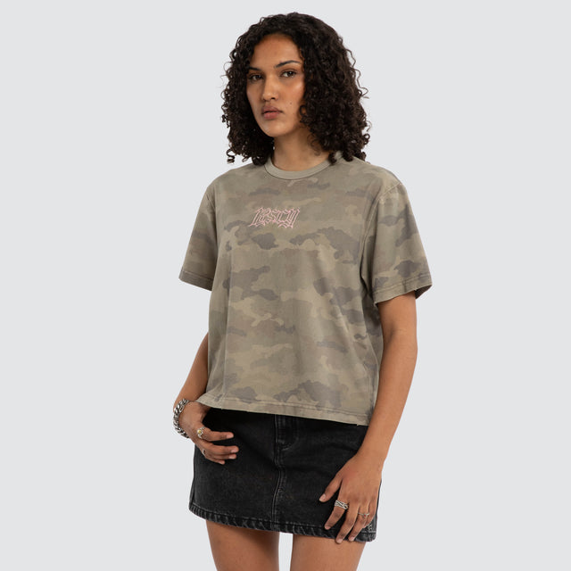 Resolute Rebel Tee Airwolf Camo