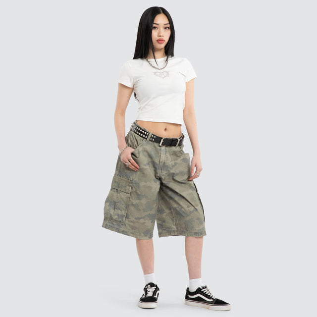 Billie Cargo Short Airwolf Camo