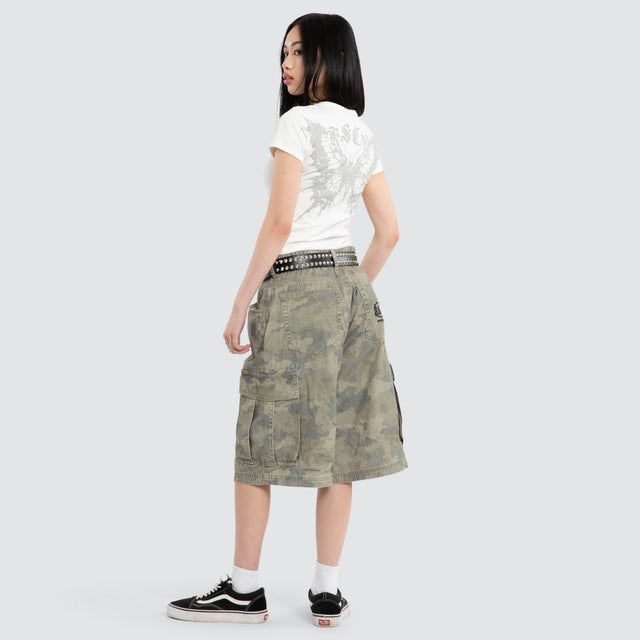 Billie Cargo Short Airwolf Camo