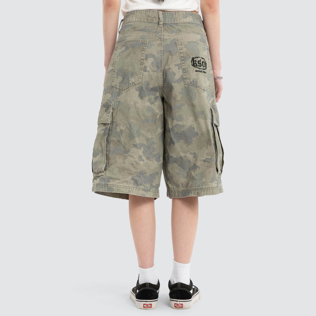 Billie Cargo Short Airwolf Camo