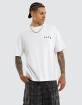 Marked Street Tee Optical White