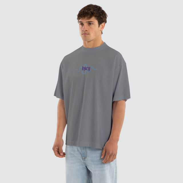 Grave Street Tee Steel