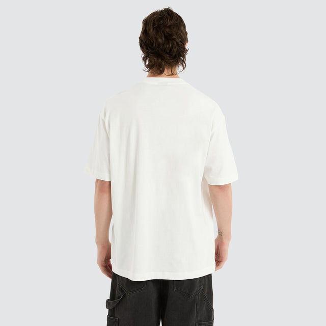 Twitch Boxed Baggy Tee in White