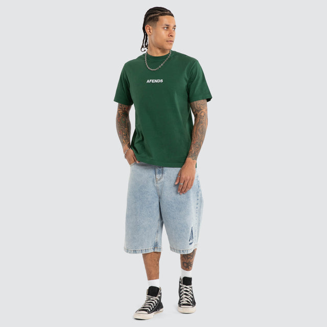 Vinyl Retro Tee Washed Pine