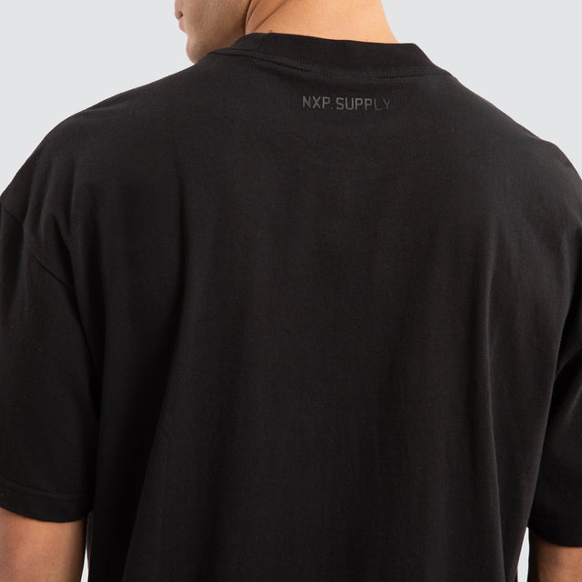 Melville Raptor Tee Jet Black