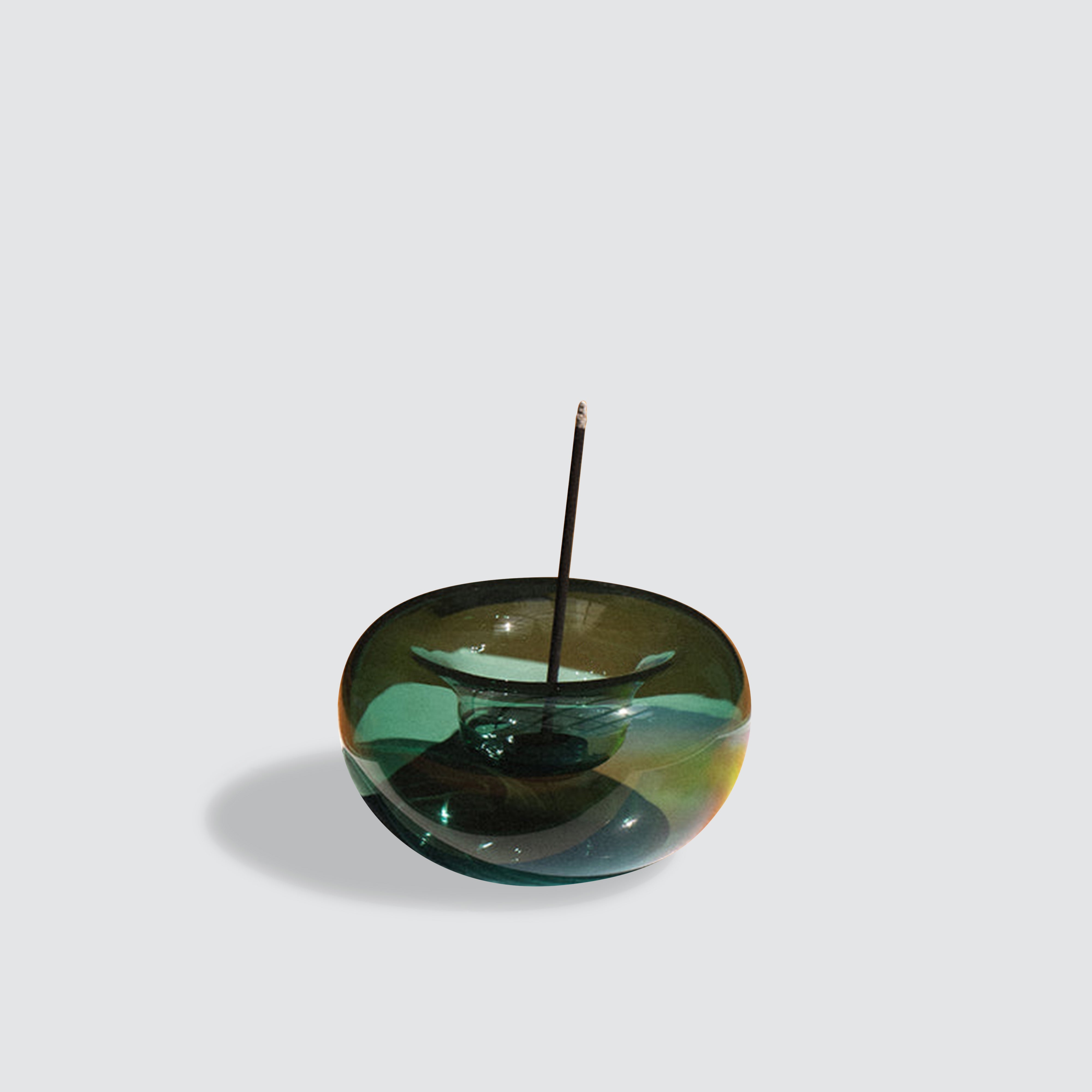 Studio Milligram Orbit Incense Holder - 100ml in Green | Neverland
