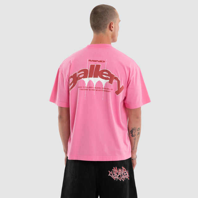 Retro Delight Street Tee Candy Pink