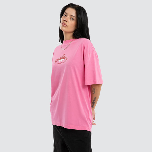 Retro Delight Street Tee Candy Pink