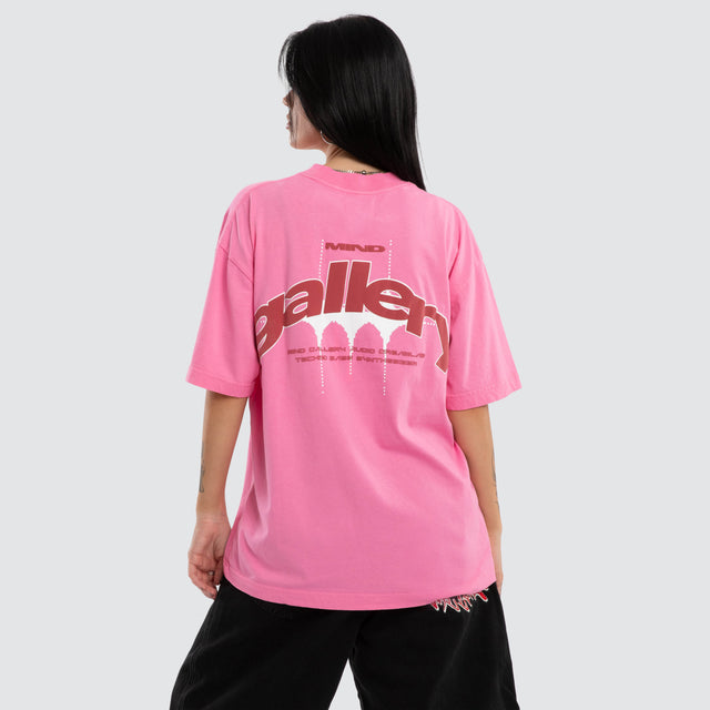 Retro Delight Street Tee Candy Pink