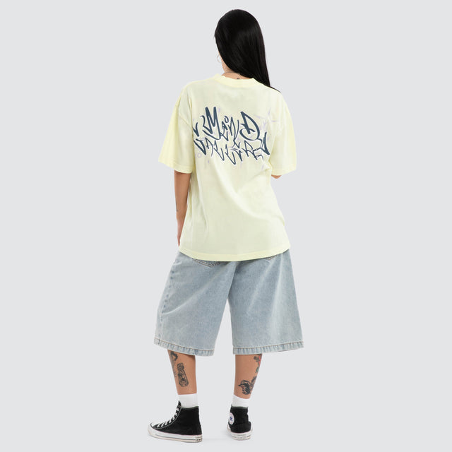 Daydream Street Tee Tender Yellow