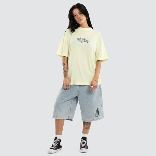 Daydream Street Tee Tender Yellow