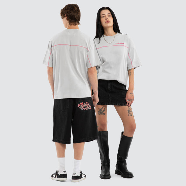 Contrast Raptor Tee Light Grey