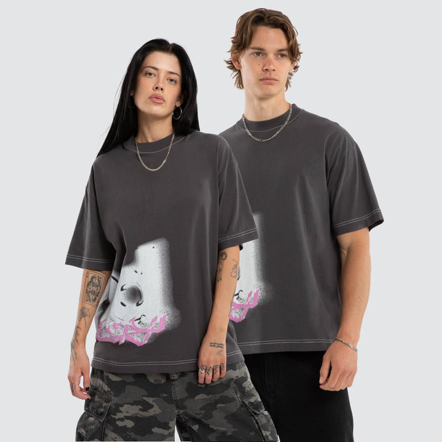 Spray Path Street Tee Asphalt