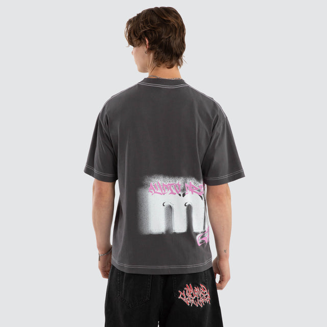 Spray Path Street Tee Asphalt