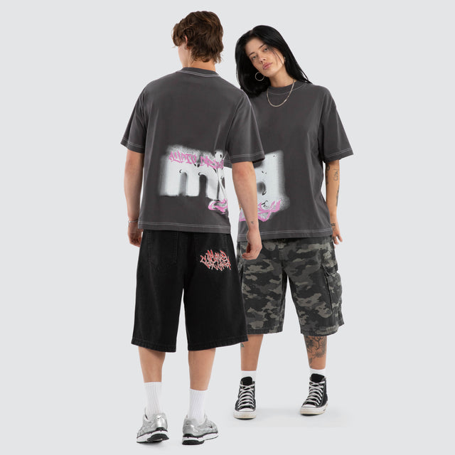 Spray Path Street Tee Asphalt