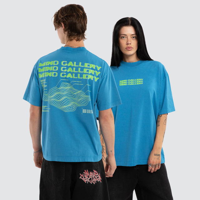 Gallery Drop Street Tee Bold Blue