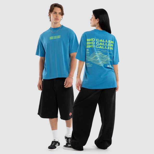 Gallery Drop Street Tee Bold Blue