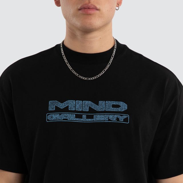 Base Street Tee Jet Black