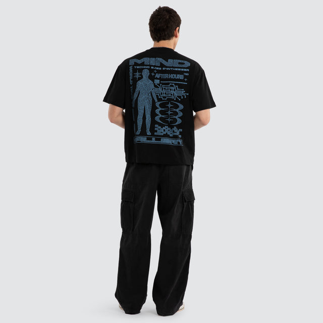 Base Street Tee Jet Black